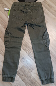 NOVÉ dětské jogger džíny s kapsami Chapter young - 140/146 - 6