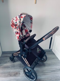 Sportovní kočárem Cybex priam Spring Blossom light s přísluš - 6
