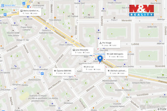 Pronájem květinářství, 24 m², Praha, ul. Francouzská - 6