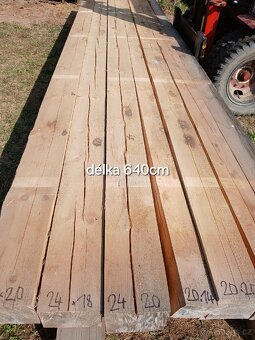 Prodám smrkové hranoly borové fošny - 6