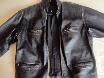 Pánská Kožené bundy 4 x  velikost L - 6