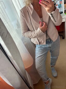 CALVIN KLEIN NOVÁ KOŽENÁ BUNDA KŘIVÁK VEL.S-M - 6