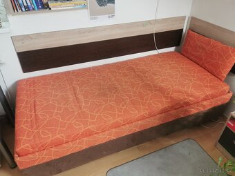 Čalouněné jednolůžko 90/200 - 6