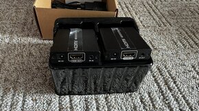 HDMI Extender po jednom síťovém kabelu přenést HDMI FULL HD - 6