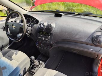Chevrolet Aveo 2009, nové v ČR, nová STK, 1.2i, nové pneu - 6