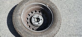 Zimní plechová kola s pneu 195/65 R15 - 6