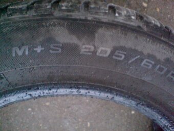 Celoroční pneu, 205/60/16, Goodyear Vector 4 Seasons, M+S 4x - 6