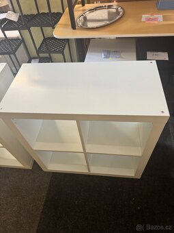 2x bílé regály IKEA KALLAX - 6
