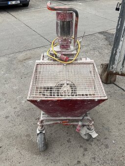 PFT Omítací stroj 380v použití po servisu - 6