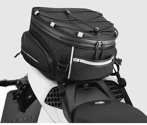 Taška na motocykl, brašna na zadní nosič, sedlo - 6