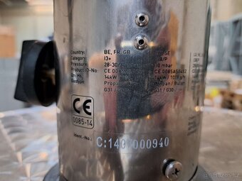 Profesionální nerezové plynové zářiče Enders COMMERCIAL (2 k - 6