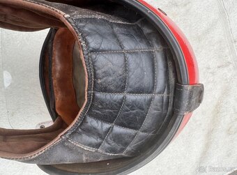 Stará helma,retro helma,kokoska originál stav - 6