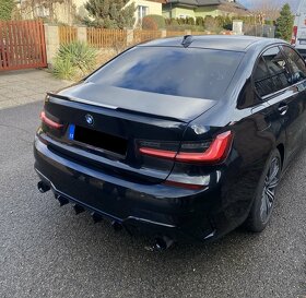 M3 look spoiler na kufr BMW 3 - G20 - černý lesk - 6