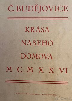 Historické tisky o Českých Budějovicích - 6