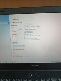 Funkční Notebook Compaq plus zdroj - 6