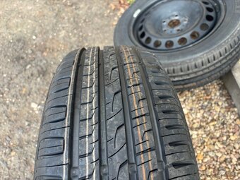Plechové disky 16" s pneu letní 98% - 205/55 R16 - Octavia - 6