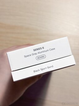 NOVÉ Apple Watch Series 6 40mm Space Gray - kompletní balení - 6