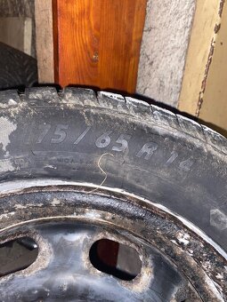 Kola se zimními pneu 175/65 14” z Peugeot 206 - 6
