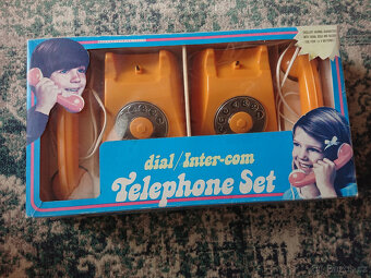 Retro hračka, dětské telefony - 6