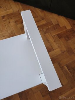 Bílá lavice s botníkem HEMNES zn. IKEA - 6