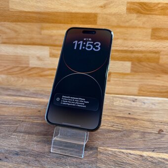 iPhone 14 Pro 256GB, zlatý, 100% baterie, eSIM (rok záruka) - 6