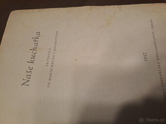 Rodinný poklad, Kuchařka r. 1957 ,SLEVA - 6