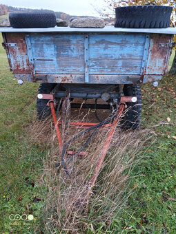 Vlek za traktor, vůz 5 t - 6