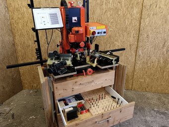 BLUM PRO-CENTER, vrtací stroj blum, kolíkovačka, vrtačka - 6