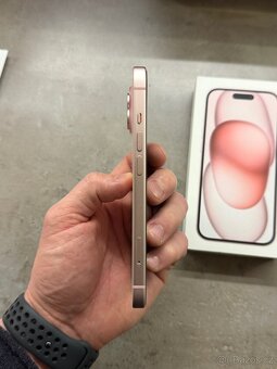 Apple iPhone 15, 256Gb, Pink – TOP stav - 6