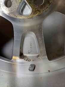 SUBARU ALU KOLA ORIGINÁL 215/65/16 - 5X100 - Č.12 - 6