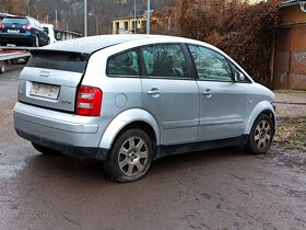 NÁHRADNÍ DÍLY - AUDI A2 1.6 FSi 81KW, typ BAD, barva Y7W - 6