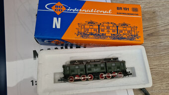 Vláčky N - elektrická lokomotiva BR 191 - 6