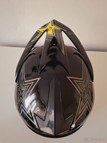 Nová motokrosové helma ROCKSTAR + doplňky zdarna - 6