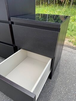Komoda + noční stolky Ikea Malm - 6