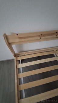 Ikea postel NEIDEN, rošt a matrace 140x200 - 6
