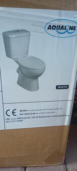 2x nové WC nádrže se splachovanim. 1x kombi WC. - 6