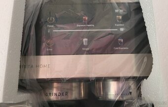 Kávovar, Pákové espresso, 20 barů, kovový mlýnek,Hot&Cold - 6