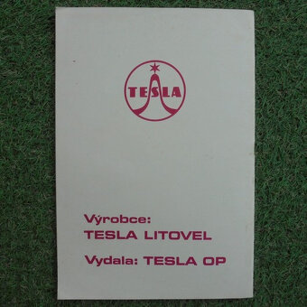 Servisní návod Gramofon Tesla NZC 421 - 6