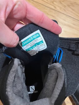 Detske bezecke boty Fischer Prolink JN Black/BLue 33.5 - 6