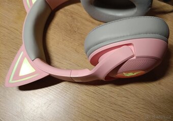Herní sluchátka Razer Kraken Kitty V2 Quartz - 6