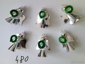 Staré ozdoby -různé- vánoční ozdoby, baňky - 6