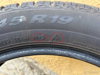 Prodám pneumatiky Pirelli Scorpion o rozměru 255/45,R19. - 6