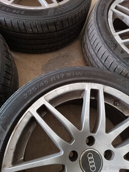 originální kola Audi 5x112 R17 - 6