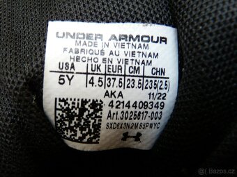 Sportovní unisex boty Under Armour,vel.37,5 - 6