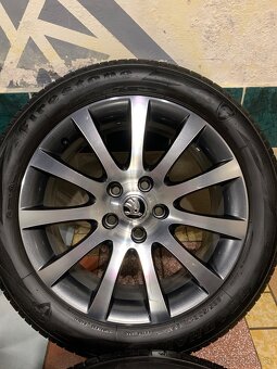 Alu kola Škoda R17 5X112 LETNÍ PNEU 225/50 R17 ANNAPURNA 2 - 6