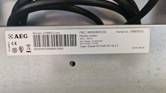 Indukční sporák AEG - 6