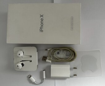 IPhone X 64GB komplet balení - 6