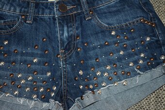 Značkové kraťasy Next, H&M velikost 146/152/158 - 6