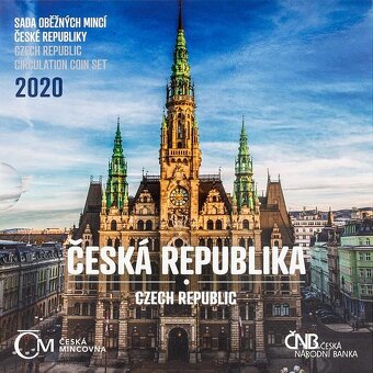 13 SAD OBĚŽNÝCH MINCÍ ČESKÉ REPUBLIKY v b.k. - 6