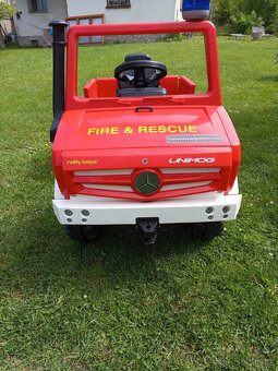 Šlapací traktor Rolly Toys rollyUnimog Fire - 6